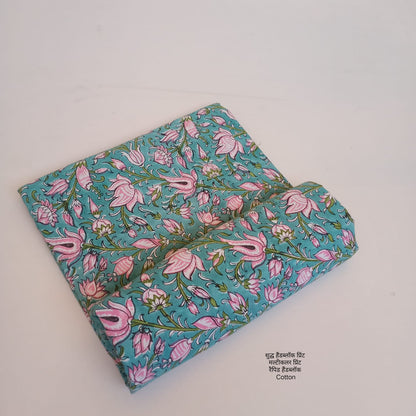Sanganer Handblock Print fabric (MOQ 1 Thaan)
