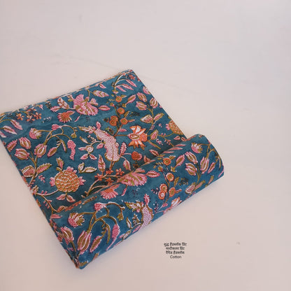 Sanganer Handblock Print fabric (MOQ 1 Thaan)