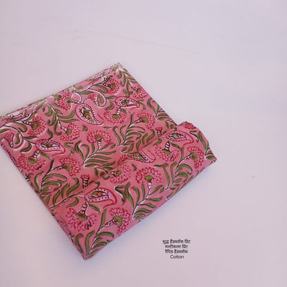 Sanganer Handblock Print fabric (MOQ 1 Thaan)