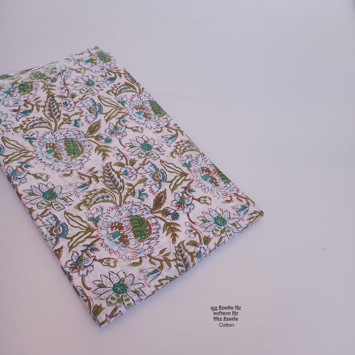 Sanganer Handblock Print fabric (MOQ 1 Thaan)