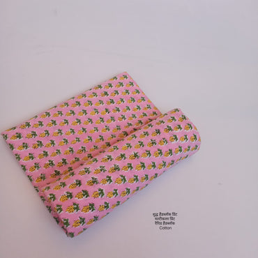 Sanganer Handblock Print fabric (MOQ 1 Thaan)