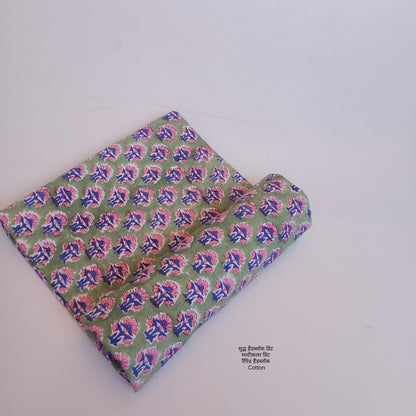 Sanganer Handblock Print fabric (MOQ 1 Thaan)