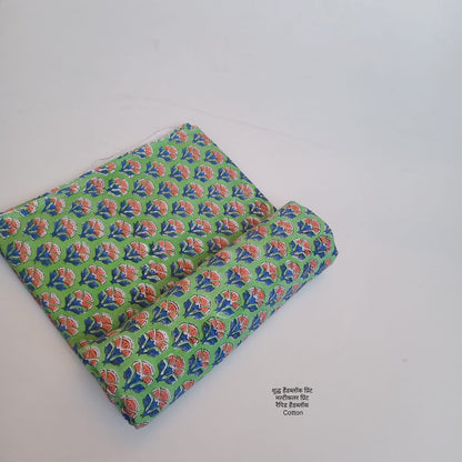 Sanganer Handblock Print fabric (MOQ 1 Thaan)