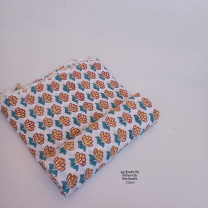 Sanganer Handblock Print fabric (MOQ 1 Thaan)