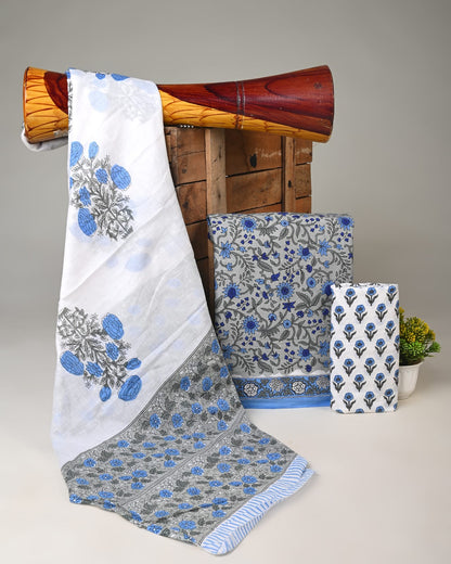 Cotton Mul Dress Material – Handblock Printed Wholesale for Boutiques