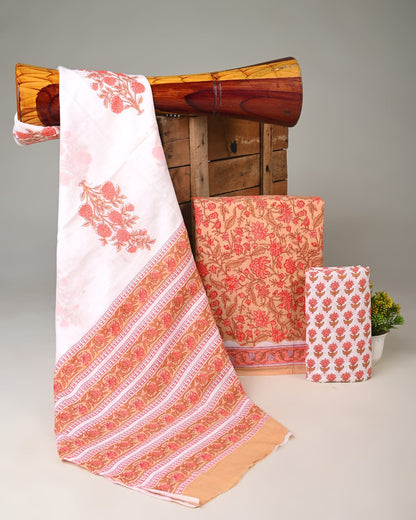 Cotton Mul Dress Material – Handblock Printed Wholesale for Boutiques