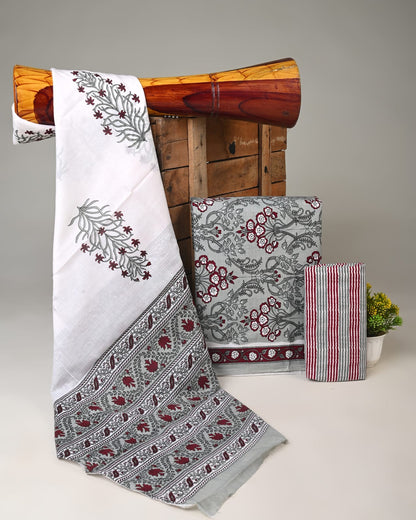 Cotton Mul Dress Material – Handblock Printed Wholesale for Boutiques